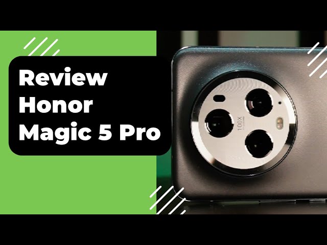 La cámara del Honor Magic5 Pro es impresionante