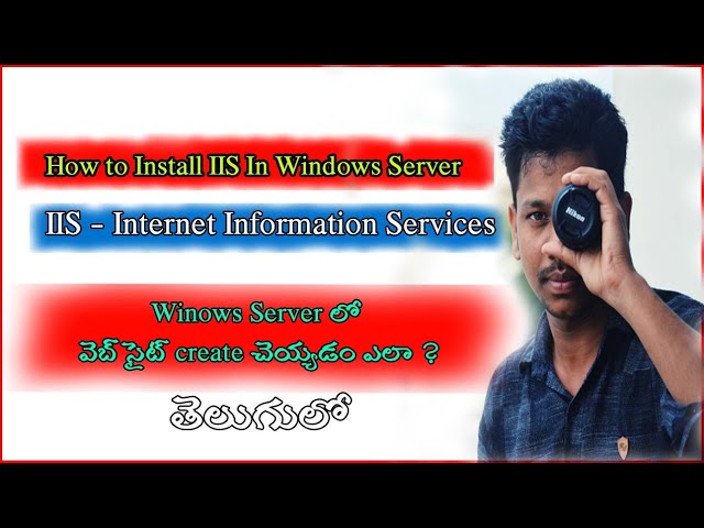 How to Install IIS and Deploy Website In Telugu | Window Server Tutorials In Telugu | 7Hills | App