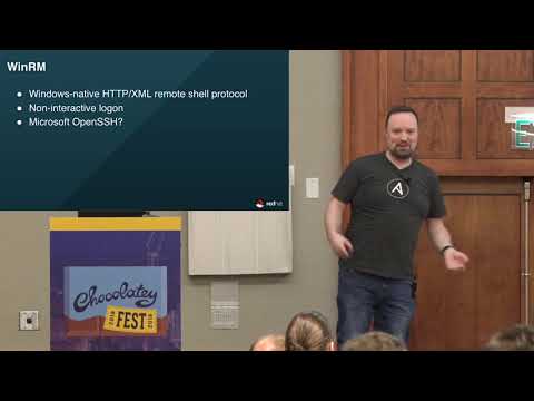 10 Things I Hate About You - Taming Windows w/Ansible - Matt Davis, Red Hat - Chocolatey Fest 2018