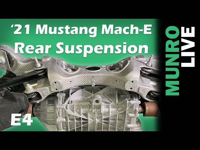 2021 Ford Mustang Mach-E: E4 - Hoist Review | Rear Suspension