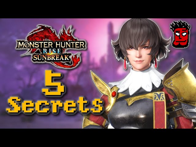 Monster Hunter Rise Sunbreak: 5 Secrets! - Zitadelle + Seltene Tiere + Rüstung | Deutsch