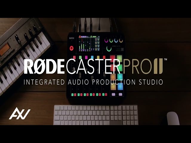 RodeCaster Pro II Podcast Production Console
