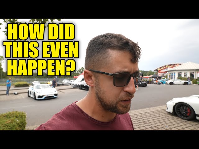 The First Crashed Porsche GT4 RS in The World? :(