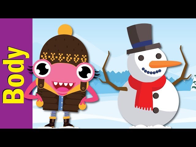 Let's Make a Snowman | Winter Song for Kids | Fun Kids English