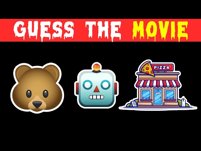 Guess the Scary Movies by the Emojis 😱Five Nights At Freddy's FNAF 2023, Wednesday, Scream 6