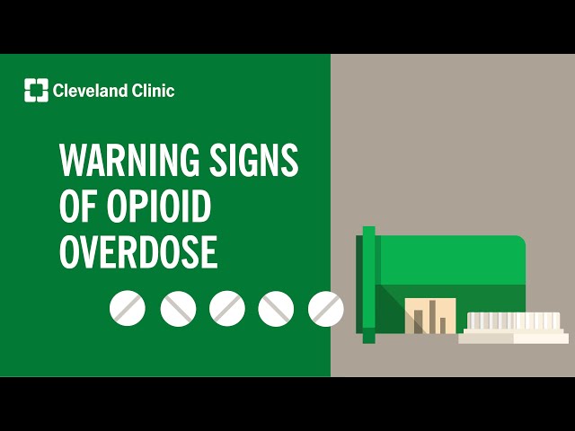3 Warning Signs of Opioid Overdose