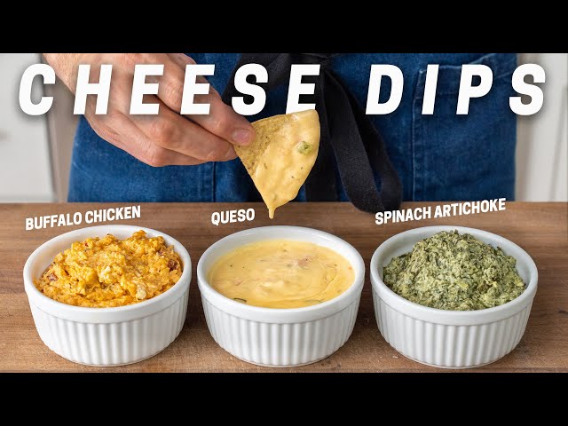 The 3 Essential Hot Cheese Dips