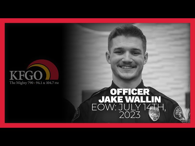 Police & City Leaders Reaction to Fatal Shooting of Fargo Police Officer | KFGO