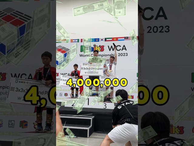How much do you make for winning World championships￼?
