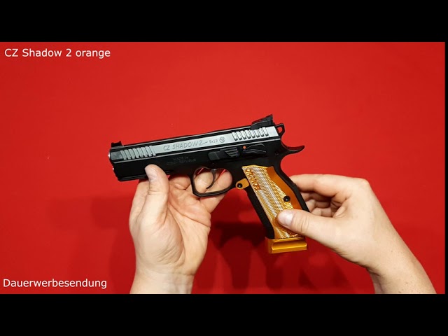 Vorstellung CZ Shadow 2 orange  Kaliber 9mm Luger