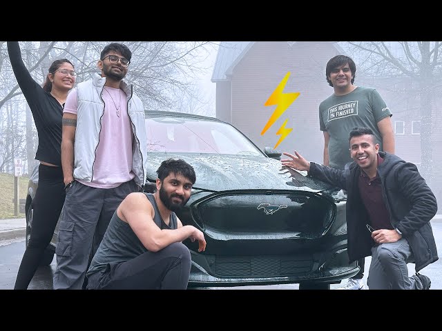When Tesla owner Drives Mustang Electric! (Mach E)