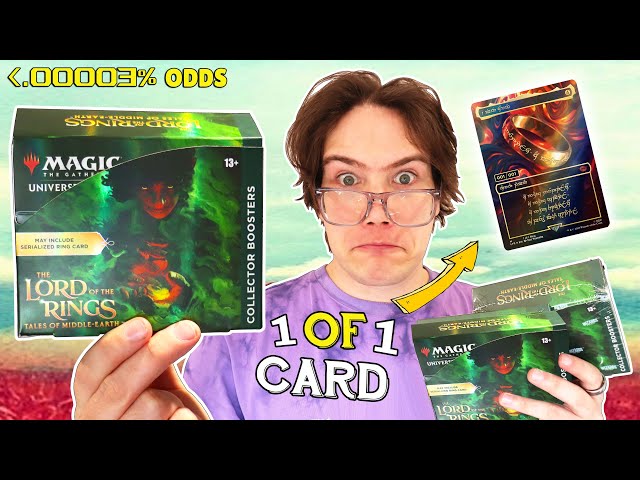 Hunt for the $2,000,000 Magic the Gathering Lord of the Rings Card