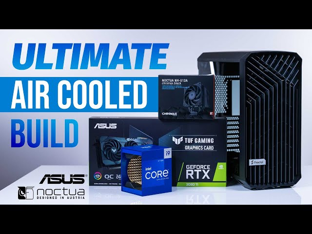 We built the ULTIMATE air cooled 12900K PC! But did it work? Benchmarks and Thermals inside!