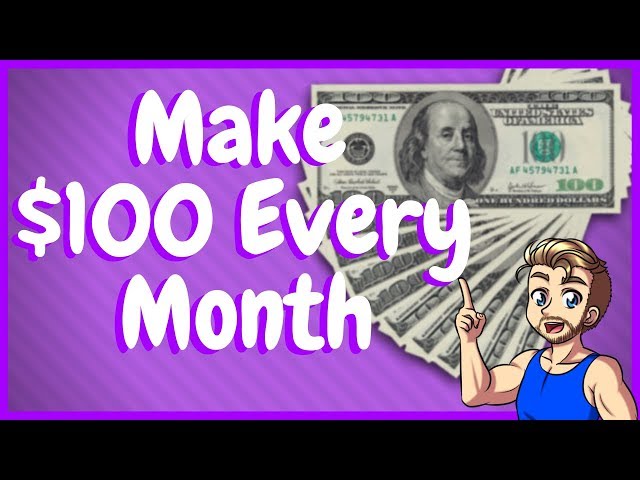 How To Make $100 PAYOUT Every Month On Twitch!