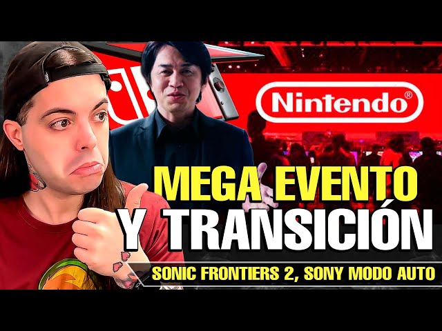 💣 MEGA EVENTOS de NINTENDO en MAYO/JUNIO cobran FUERZA | SONY INVENTA el "MODO AUTOMATICO" | Sonic