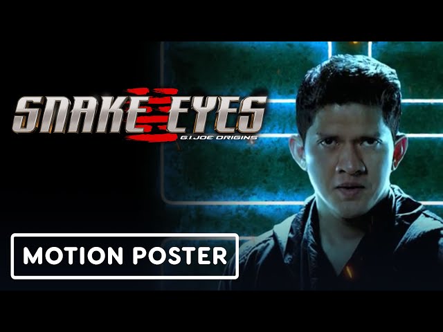 Snake Eyes: G.I. Joe Origins - Exclusive Hard Master Motion Poster