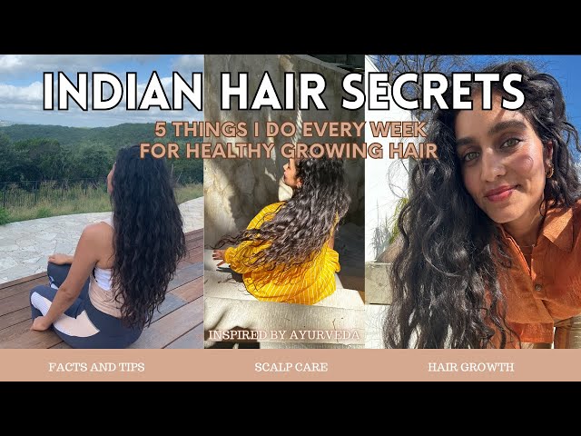 5 things I do every week for hair growth and healthy hair