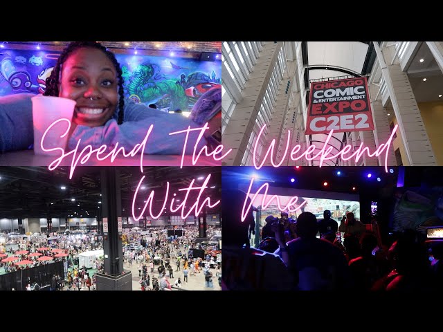 Spend The Weekend With Me|LAN Party & C2E2 2024|Tailah Rae Vlog
