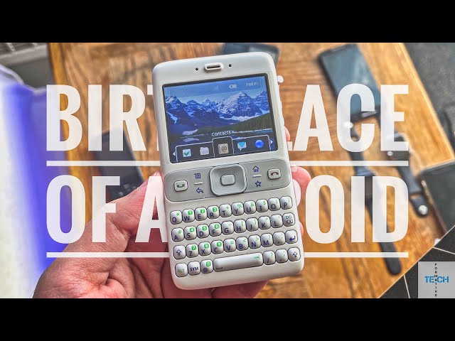 The Birthplace Of Android | HTC Google Sooner PROTOTYPE | HTC EXCA300