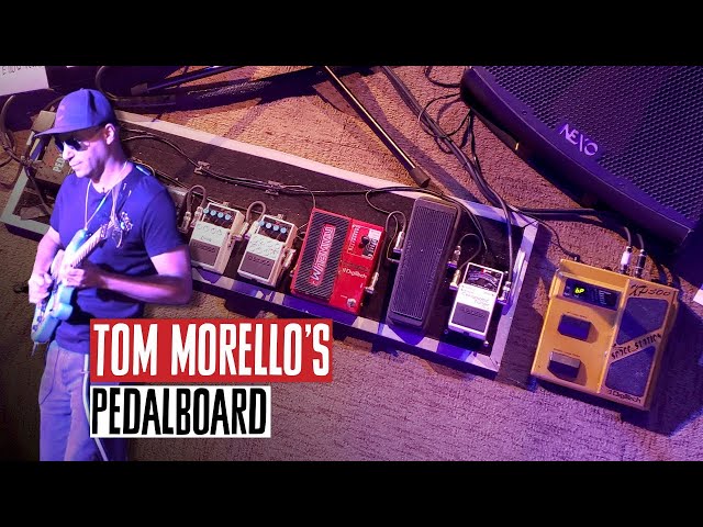 Tom Morello's Pedalboard
