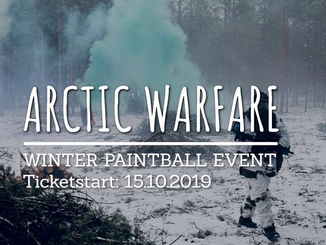 Arctic Warfare 2020 - Das Winter Event auf dem Paintball Battlefield