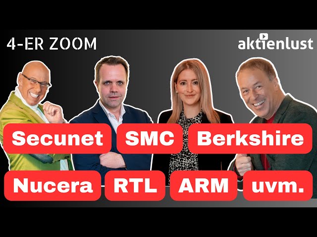 Berkshire, SMC, Secunet, Nucera, RTL, Arm, 3D Systems uvm.: 4er Zoom