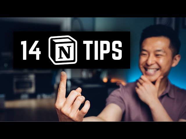 Top 14 Notion Tips for Productivity!