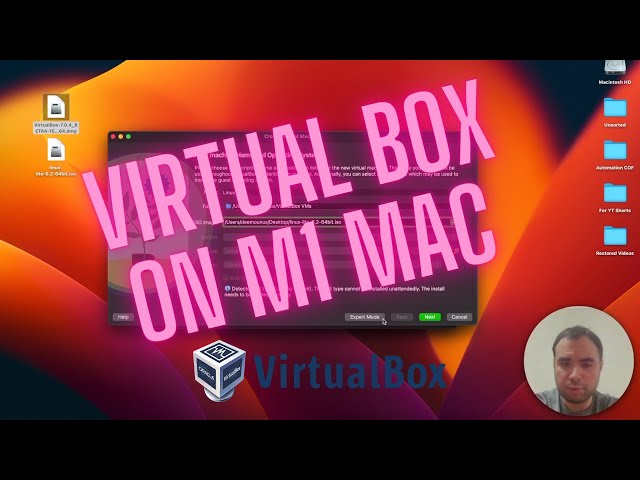 VirtualBox on Apple Silicon Mac. Additional Virtualization option?