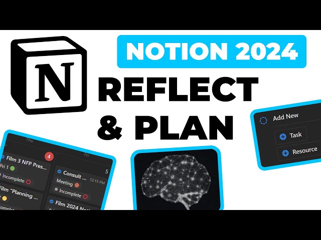 Reflect and Plan | Notion Template (Ep.2)✨💻