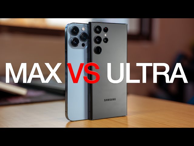 Samsung Galaxy S22 Ultra vs iPhone 13 Pro Max - Is It FAIR?