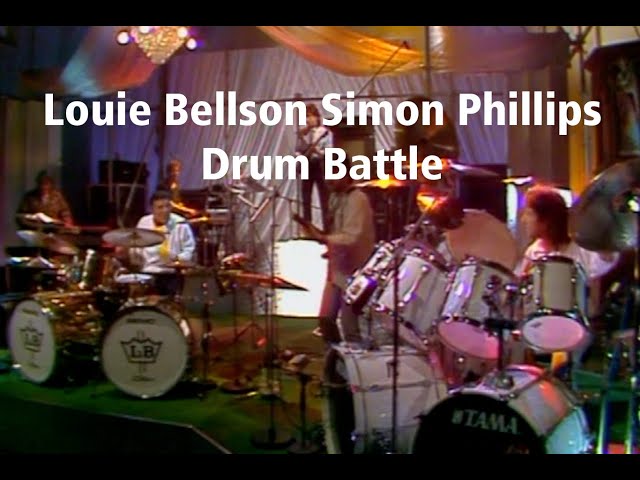 Simon Phillips - Louie Bellson: Heavy Drum Battle (...or Drum Duet)  #simonphillips #louiebellson