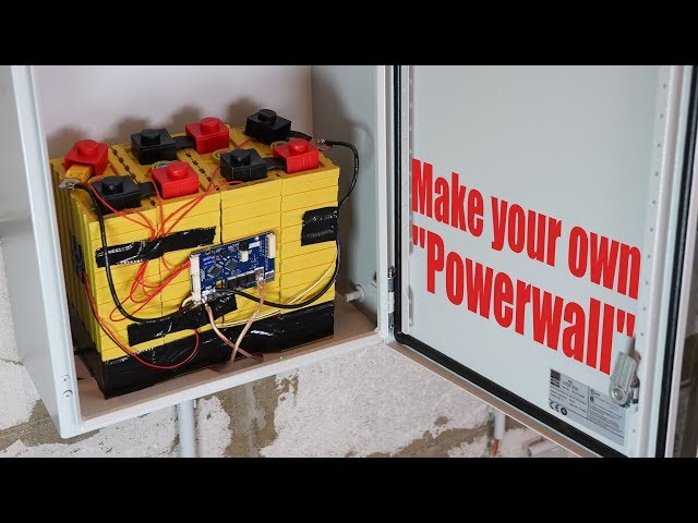 Make your own "Powerwall" (Big LiFePO4 Battery Pack!)