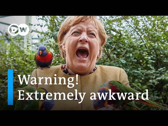 Funny Angela Merkel moments to look back to
