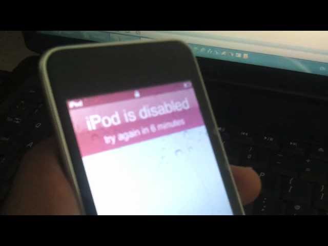 How to reset iPod Touch password if you've forgotten or lost it  - Fix iPod Disabled message