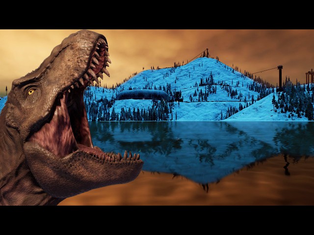 MASSIVE Dino Mountain Park Tour | Jurassic World Evolution 2 Sandbox Park Tour