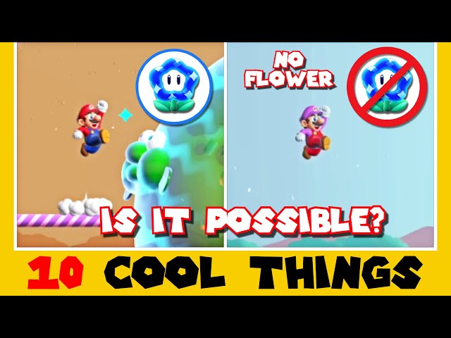 10 Cool Things you might not know in Super Mario Bros. Wonder (Part 5)