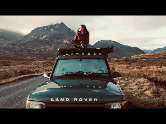 LIVING IN A LAND ROVER - My first week ALONE in the Scottish Highlands