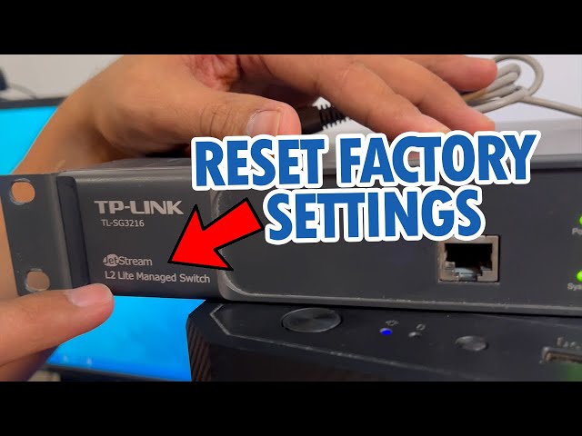 How to reset TPLink JetStream switches to factory default by using Hyper Terminal