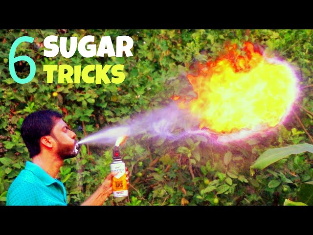 6 Awesome Sugar Tricks || Science Experiments With Sugar
