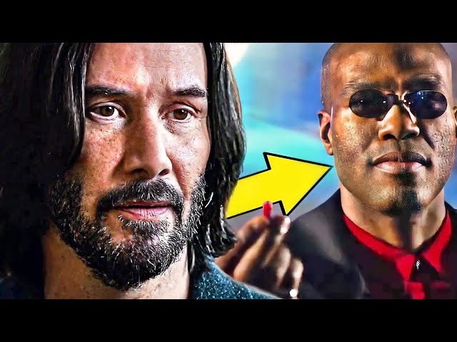 Why does Morpheus look young? | MATRIX EXPLAINED
