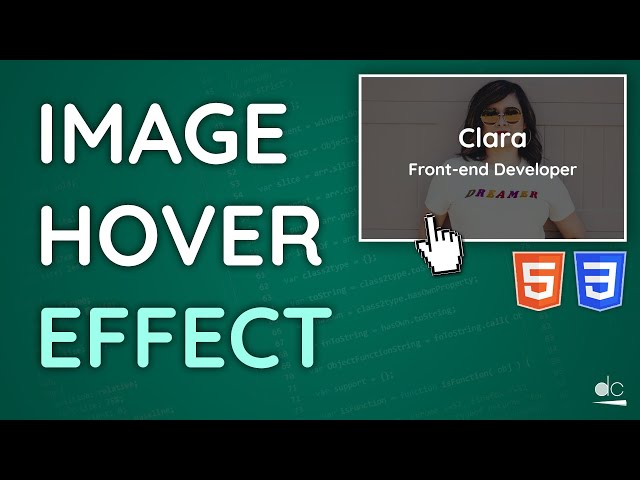 Image Hover Text Overlay Effect with HTML & CSS - Web Design Tutorial