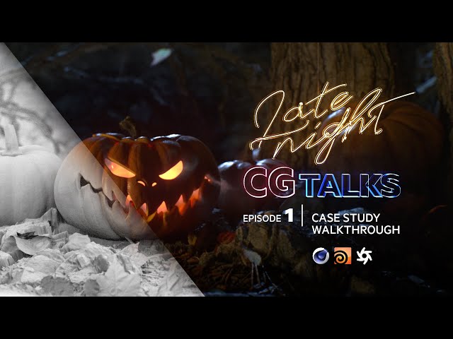 "Halloween" Scene Walkthrough | C4D, Octane, Houdini, Fusion | LNCGT Episode 1