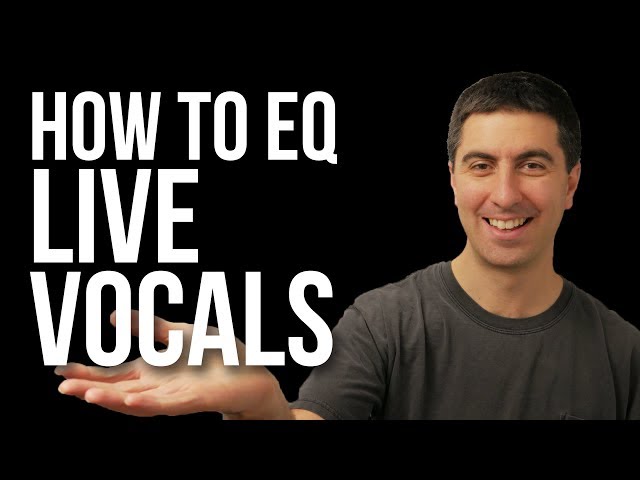Vocal EQ - How to Mix Live Vocals (feat. Jon Thurlow "Shout Your Name")
