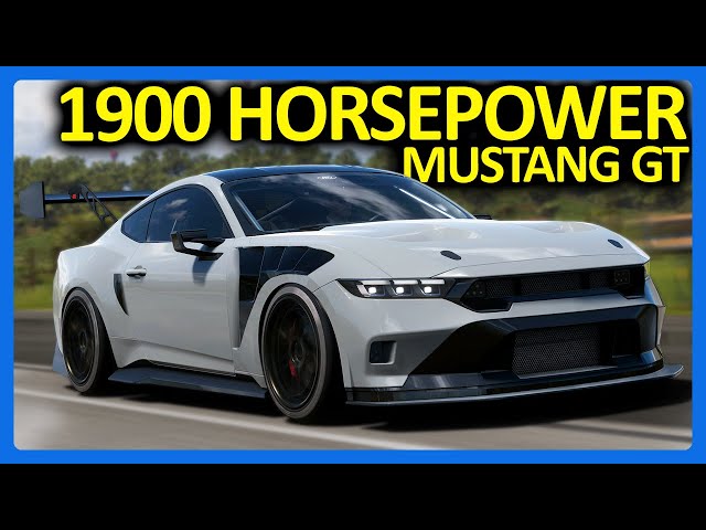 Forza Horizon 5 : 1900 Horsepower Custom Mustang GTD!! (FH5 Ford Mustang GT)