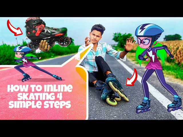 How to Start Inline skating in Only 4 Simple Steps // Skating Lessons for Beginners #inlineskating
