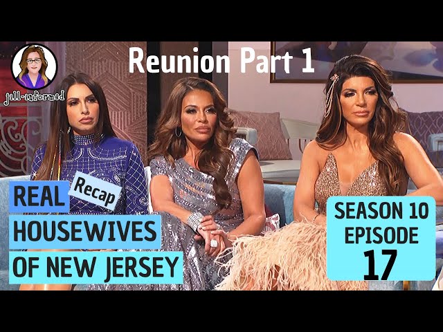 Real Housewives of New Jersey (Recap) REUNION PART 1 Season 10 Episode 17 BRAVO TV  (2020)
