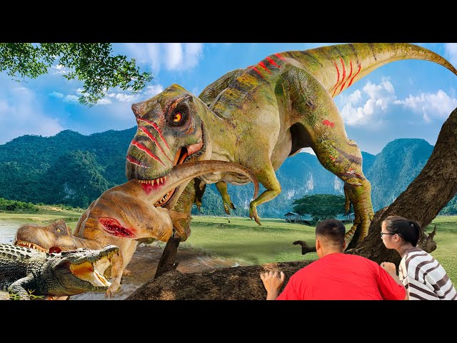 The Best Dinosaur Battle All Part | T-Rex Chase | Jurassic Park Fan Made Movie | Dinosaur | ms.Sandy