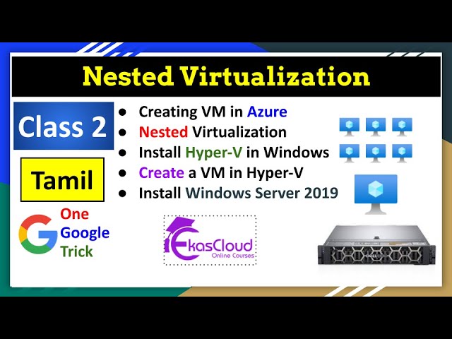 #2 Nested Virtualization with Hyper-V in Azure in Tamil | Huzefa