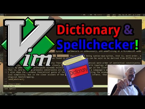 Vim's built-in Spell-Checker, Corrections and Multilingual Dictionaries!