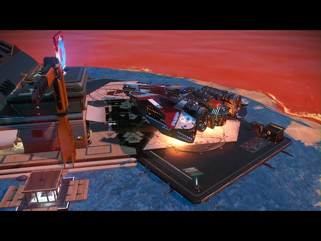No Man's Sky - Visiting Riddle of the Shadow Atlas by Entropolis.